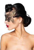 Золотистая карнавальная маска Турайс - фото, цены
